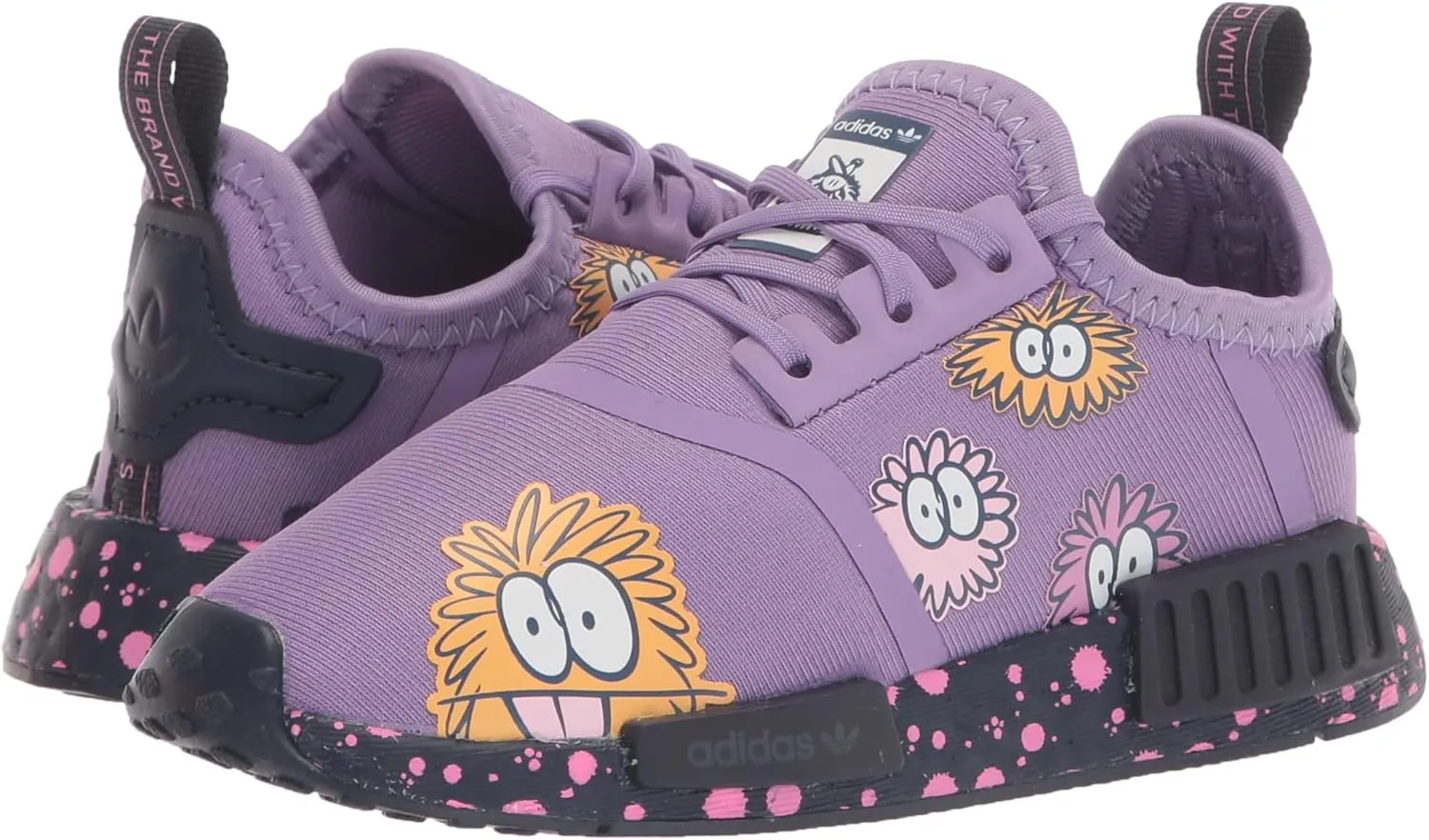 adidas Unisex-Child NMD_R1 Floral Sneakers