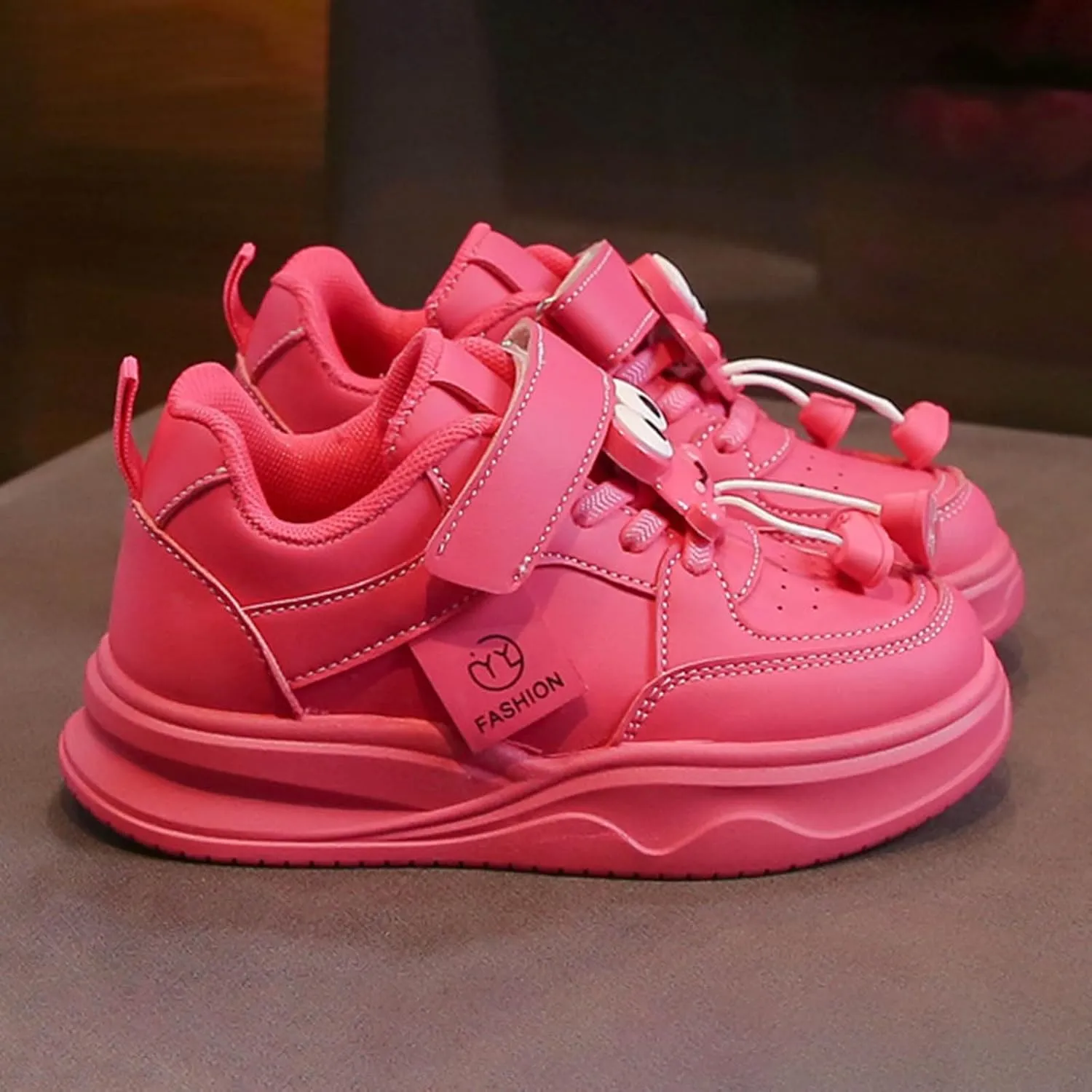 𝗖artoon Animal Sneaker for Toddler Baby Boys Girls Open Toe Memory Foam Sport Shoes Flat Sole Non Slip Breathable Shoes