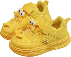 𝗖artoon Animal Sneaker for Toddler Baby Boys Girls Open Toe Memory Foam Sport Shoes Flat Sole Non Slip Breathable Shoes