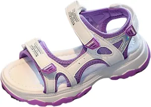 Children Athletic Shoes Platform Color Matching Soft Sole Beach Sports Sandals Open Toes Outdoor Walking Hiking Lightweight Shoes