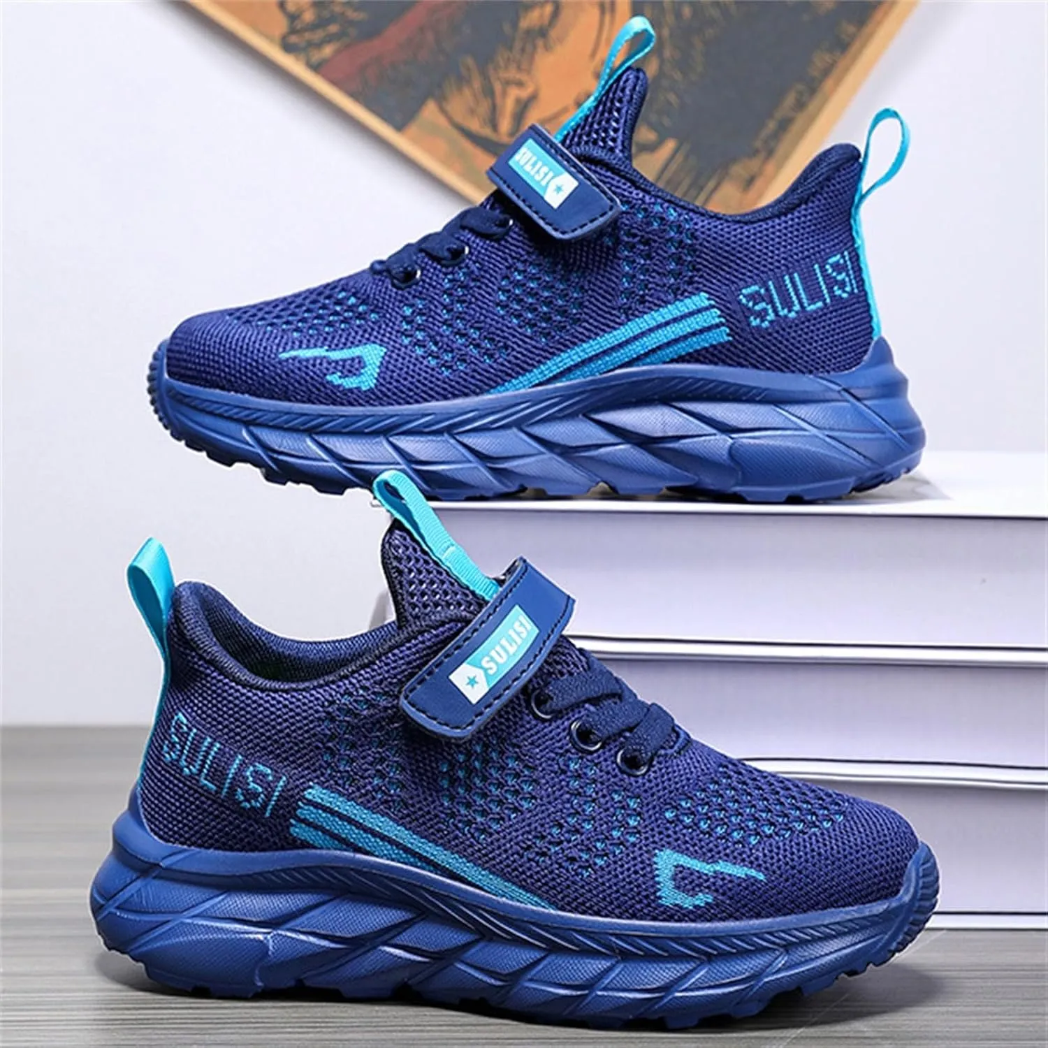 Childrens Mesh Sport Shoes Chunky Open Toe Sneaker Big Kids Boys Girls Outdoor Running Shoes Breathable Light Fashion