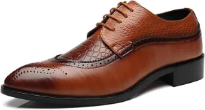 Dress Shoes for Men Men's Comfortable Leather Shoes Breathable Casual Footwear for Everyday Wear