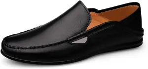 Dress Shoes for Men Men's Leather Casual Flat Shoes Comfortable Stylish Everyday Footwear