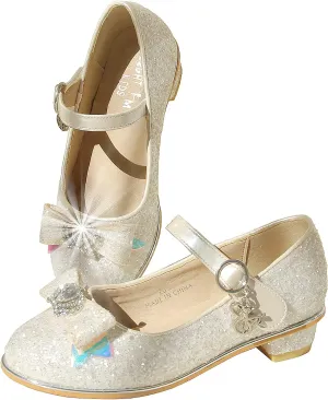EIGHT KM Mary Jane Shoes for Girls  Toddler Dress Shoes, Princess Heels, Flower Girl Shoes, Princess Shoes, Comfortable Girls Dress Shoes for Weddings & Parties  Sizes for Ages 1-13