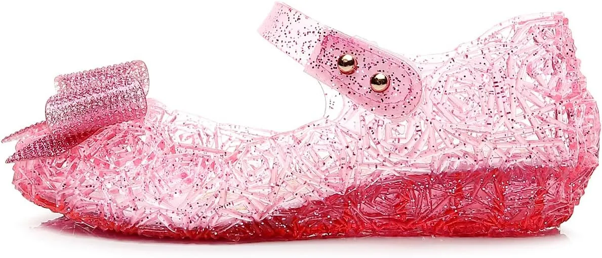 Frozen Elsa Jelly Sandals for Toddler Girls - Princess Dress Up Shoes for Cosplay & Birthday Party