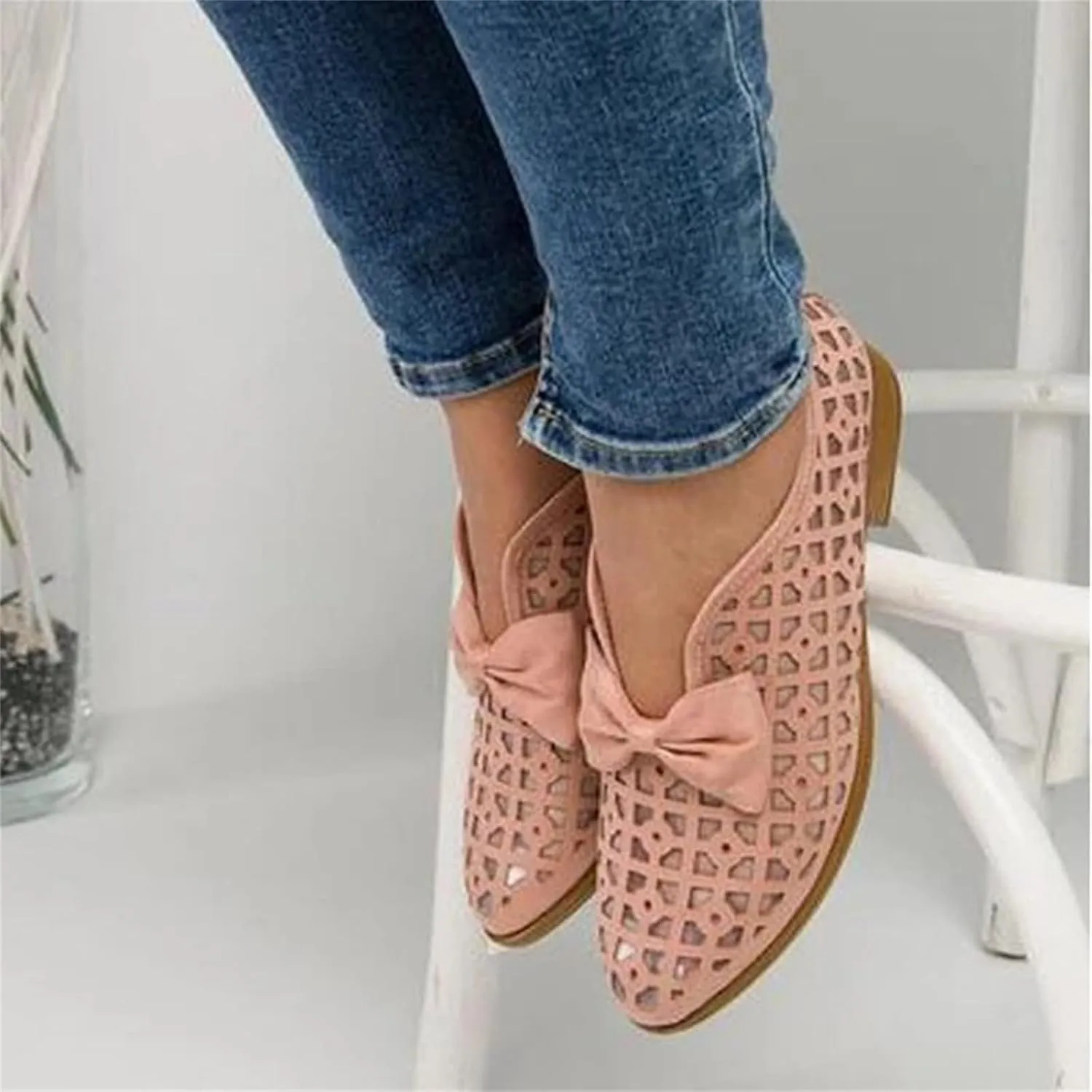 Gibobby Boots for Women Square Toe Women Cowgirl Boots Ladies Retro Ankle Boots Embroidered Western Short Boots 52