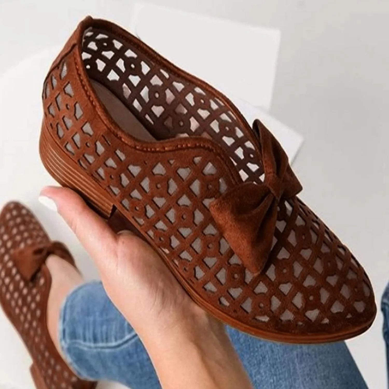 Gibobby Boots for Women Square Toe Women Cowgirl Boots Ladies Retro Ankle Boots Embroidered Western Short Boots 52