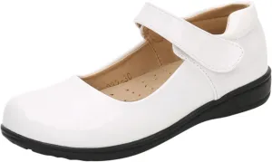 Girls' Dance Shoes, Girls Leather Shoes Boots Student Dress Shoes Performance Shoes Hook Loop Slip On Shoes