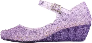 Girls Jelly Sandals, Princess Dress Shoes for Toddler Girl Queen Dance Party Cosplay Jellies Flat Costumes Mary Jane