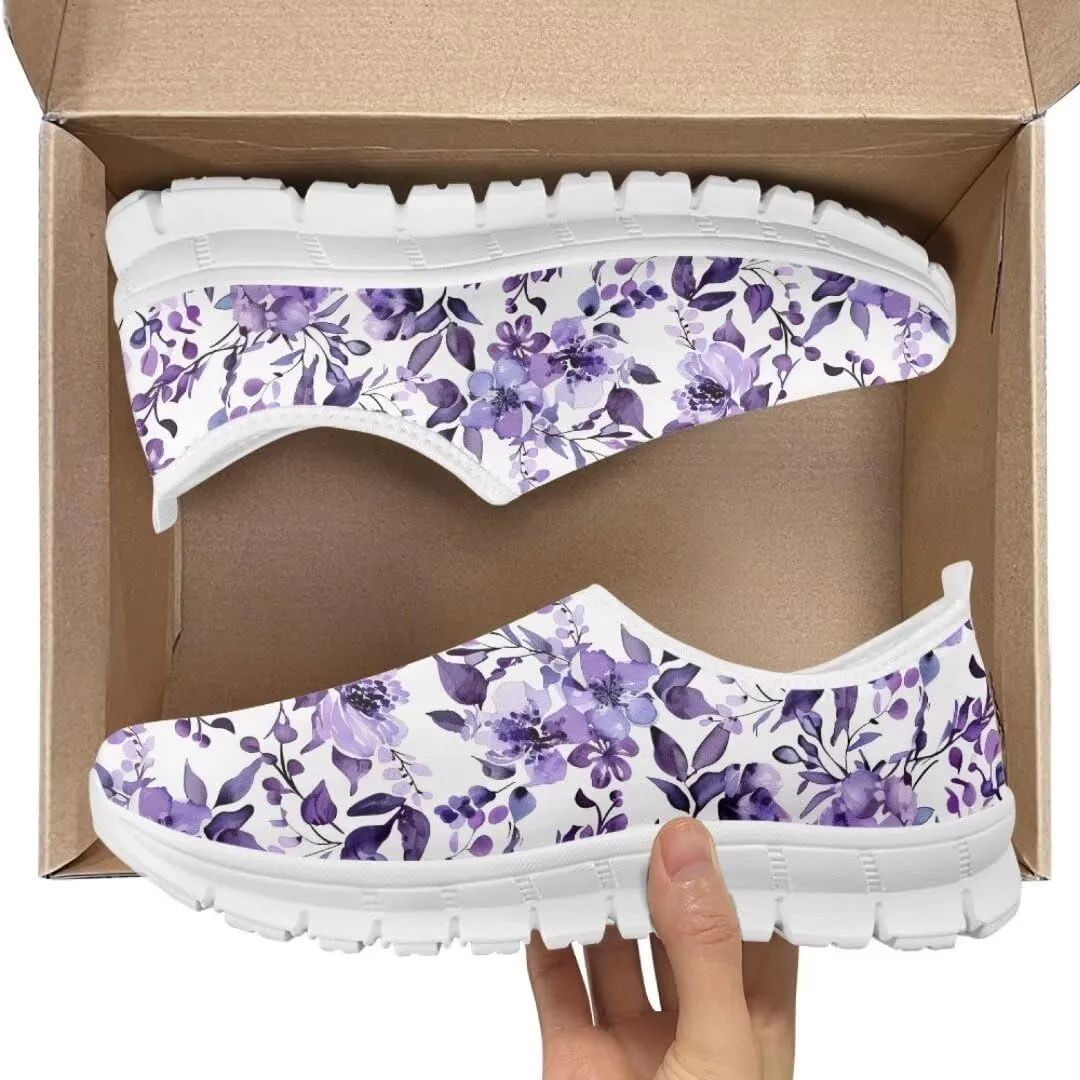 Jeiento Fashion Sneakers for Women Ladies Casual Shoes Tennis Shoes Slip-On Loafers Comfortable Time Off Sneaker Soft Shoes