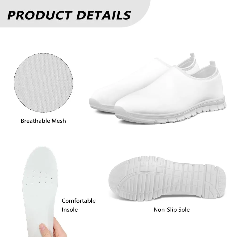 Jeiento Slip On Shoes for Women Teen Girls Play Fashion Sneaker Comfy Soft Shoes Casual Shoes Sneakers for Ladies Walking Shoes
