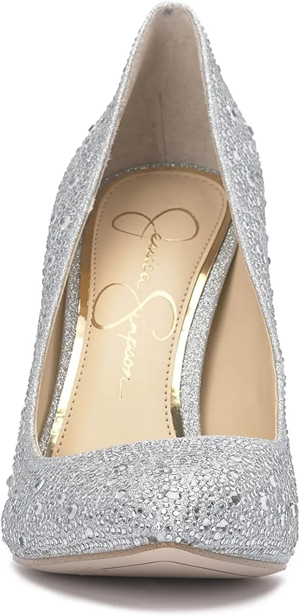 Jessica Simpson Women's Pembe Embellished Classic Pump