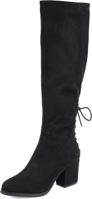 Journee Collection Womens Leeda Over-The-Knee Boots Black 10 Medium (B,M)