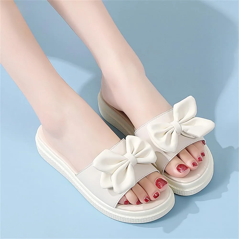 Ladies Platform Sandals - Casual Fashion Wedge Summer Beach Shoes - Comfortable Lightweight Slippers - Z Shape Ladies Rhinestone Wedge Sandals