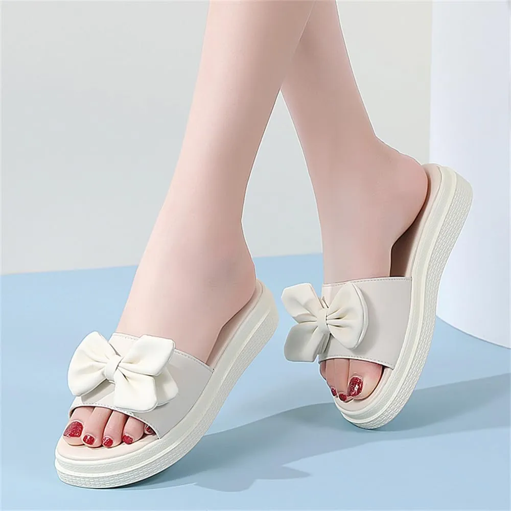 Ladies Platform Sandals - Casual Fashion Wedge Summer Beach Shoes - Comfortable Lightweight Slippers - Z Shape Ladies Rhinestone Wedge Sandals