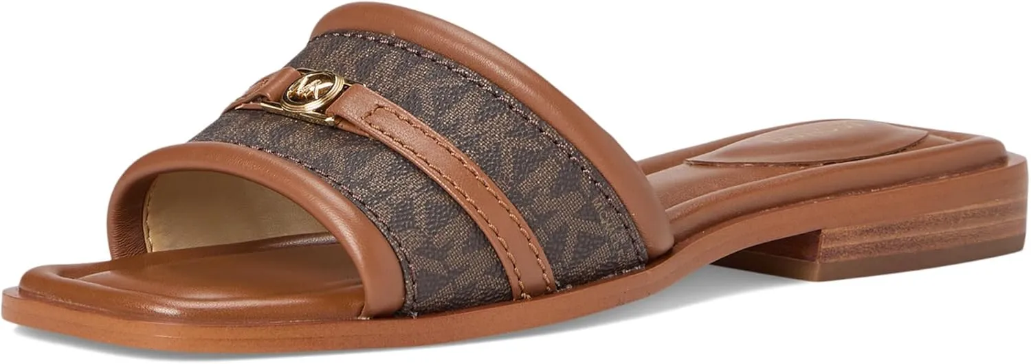 Michael Kors Women's Mandy Slide Sandal Flat