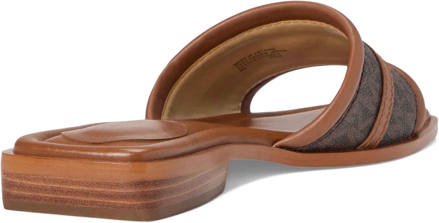 Michael Kors Women's Mandy Slide Sandal Flat