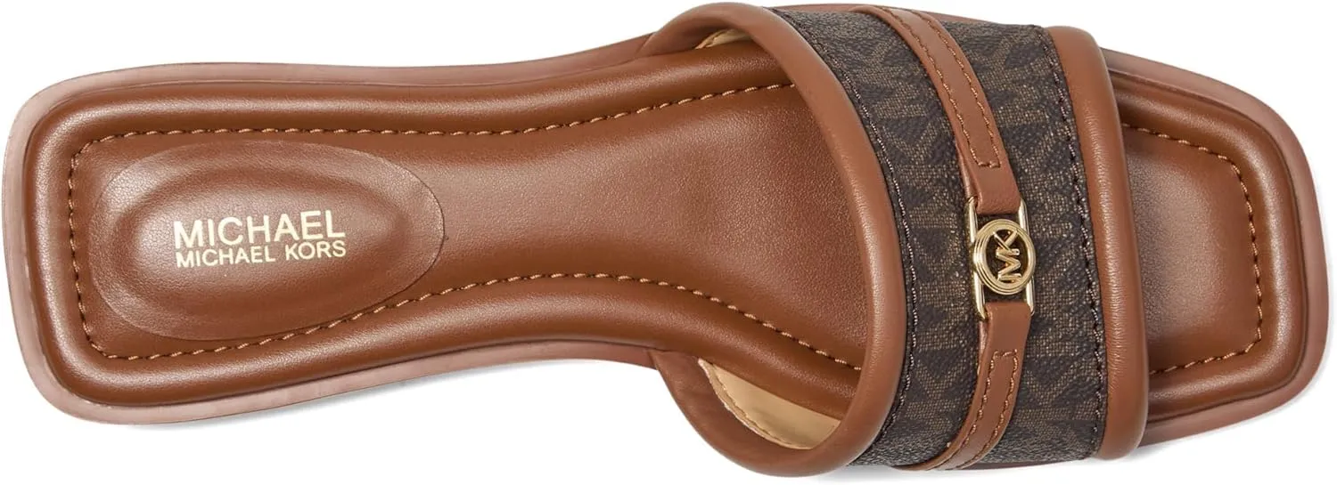 Michael Kors Women's Mandy Slide Sandal Flat