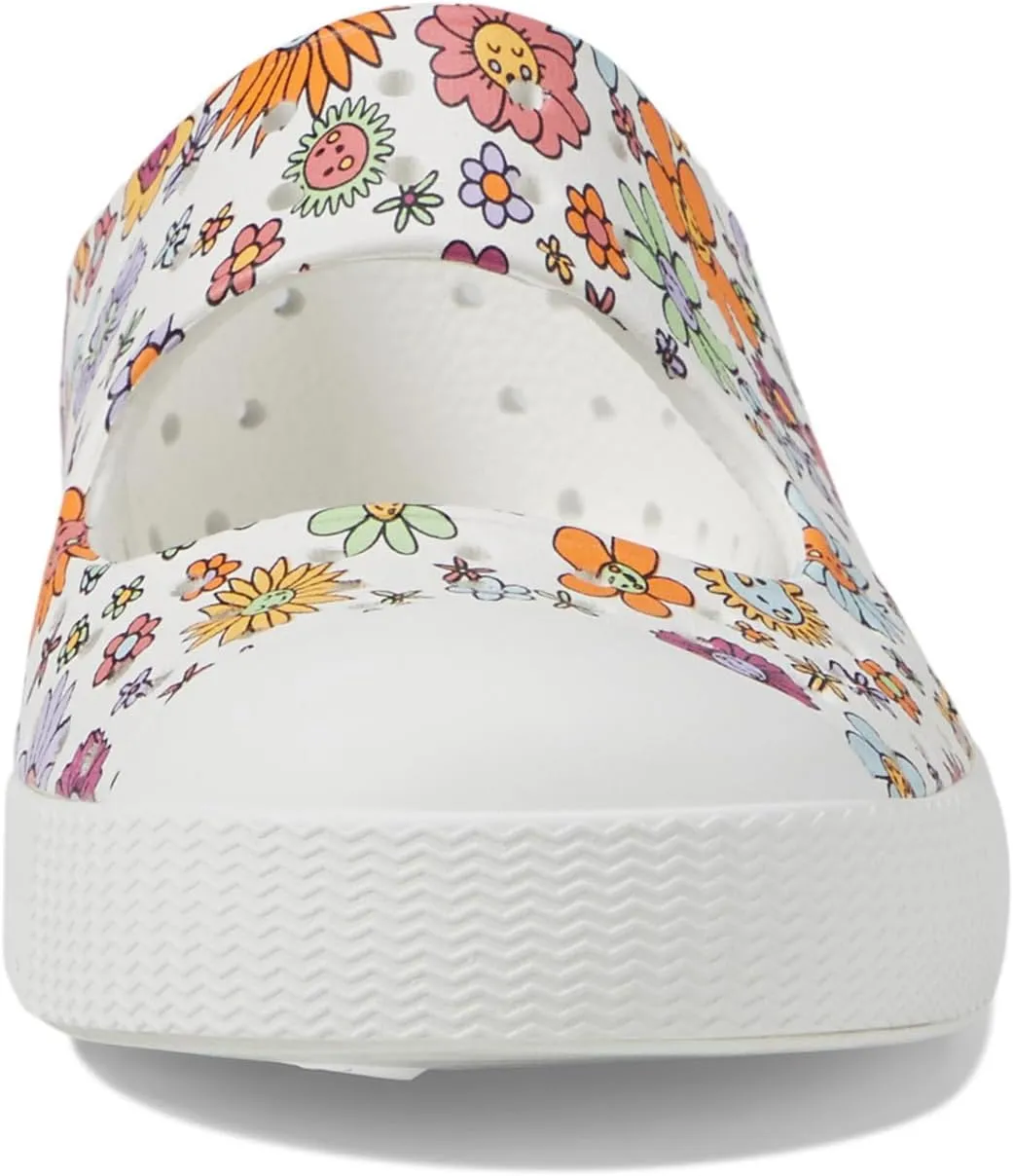 Native Shoes Kids Jefferson Juniper Print (Little Kid) - Shoes for Kids - Slip-on Style - Synthetic Outsole
