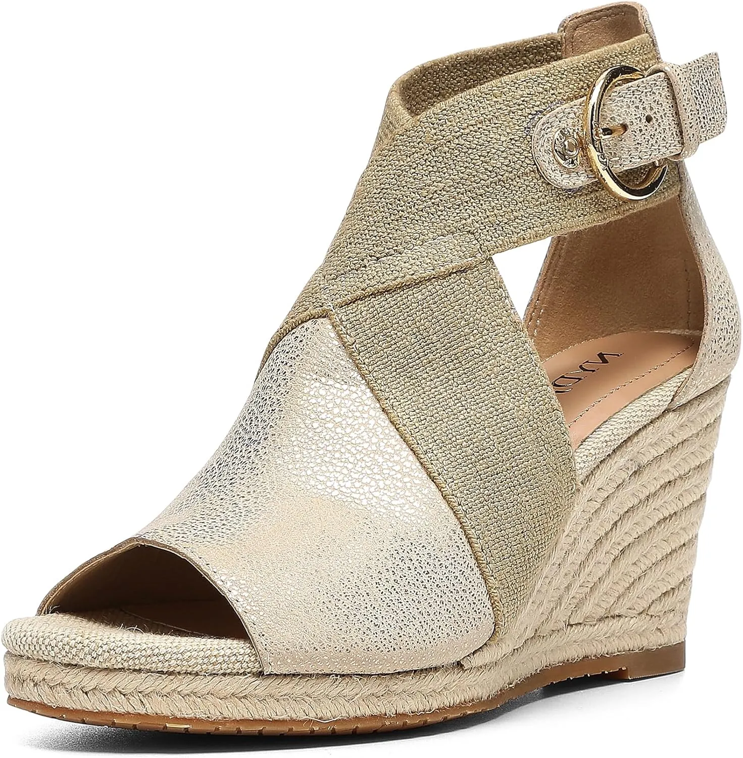 NYDJ Women's Charisma Espadrille Wedge Sandal