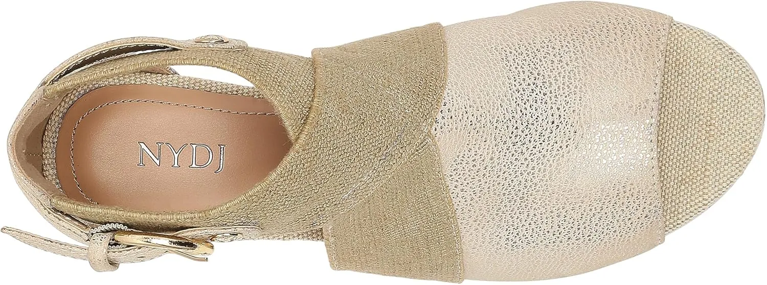 NYDJ Women's Charisma Espadrille Wedge Sandal