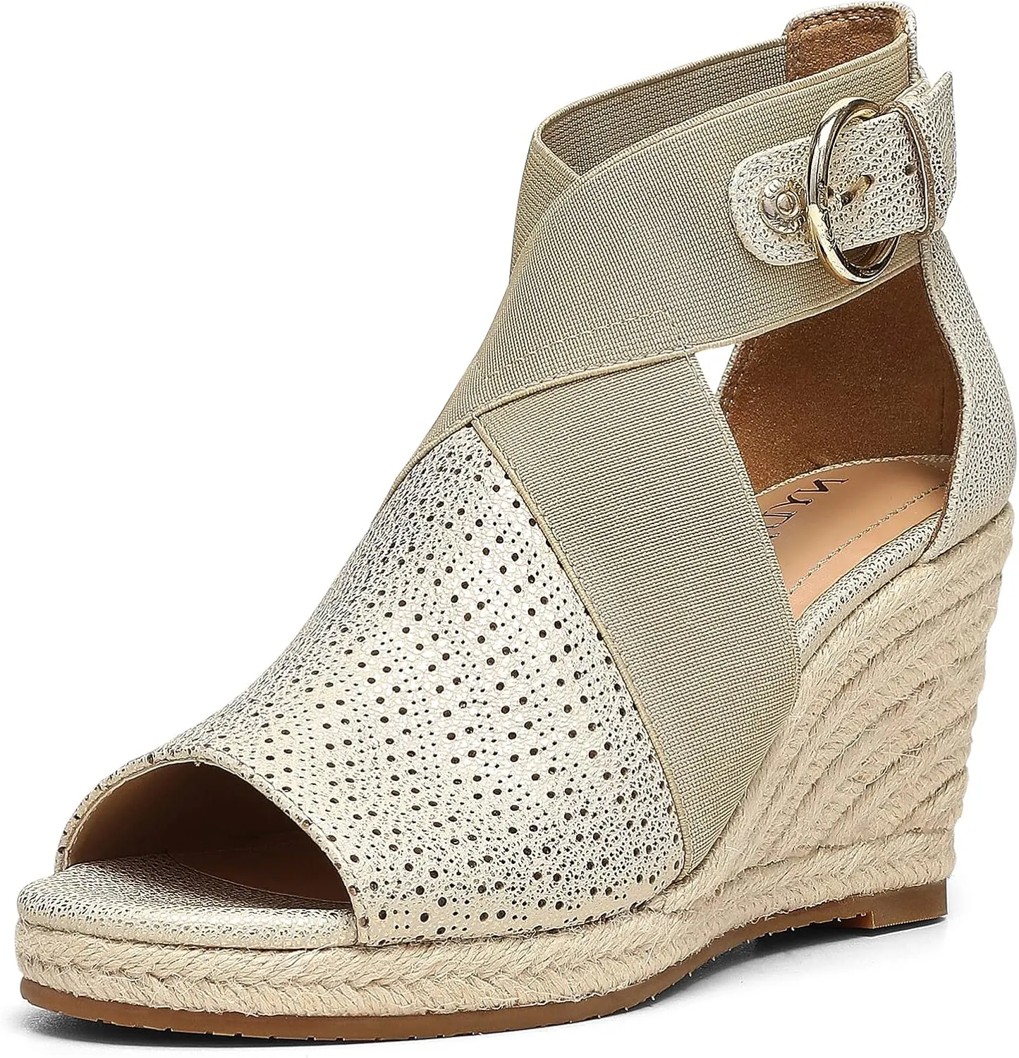 NYDJ Women's Charisma Espadrille Wedge Sandal