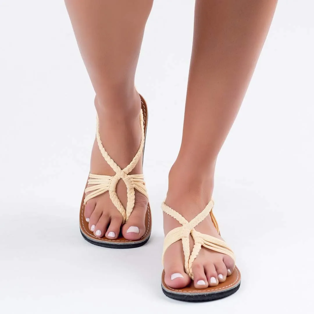 Plaka Seashell Comfortable Womens Sandals | Strappy Sandals for Women Dressy Style Perfect for Beach Walk and Poolside
