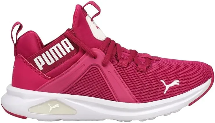 PUMA Kids Girls Enzo 2 Weave Running Sneakers Shoes - Purple - Size 5 M