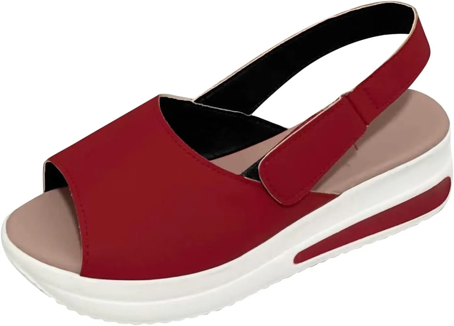 Sandals Women Comfortable, Sandals for Women Causal Peep Toe Platform Sandals Summer Shoes Wedges Flip Flops