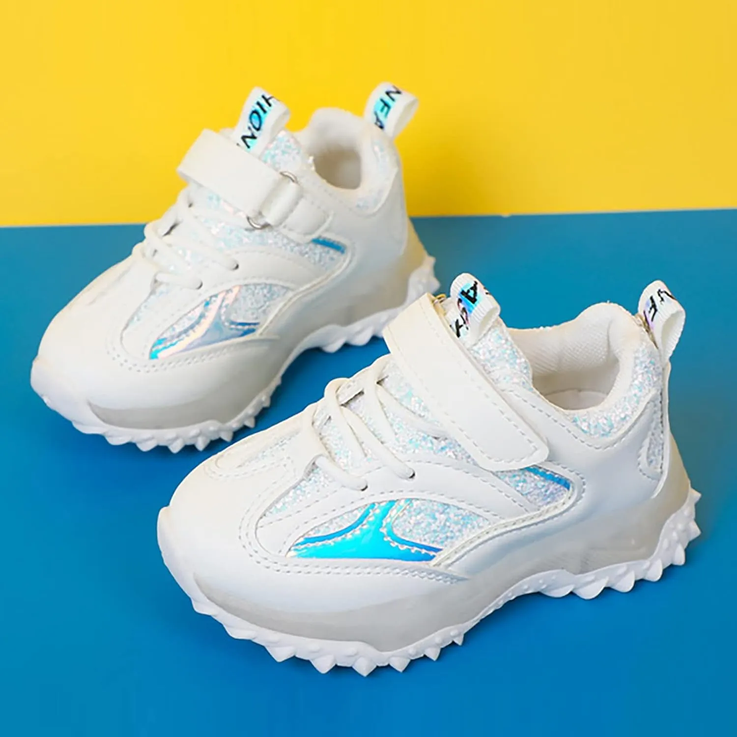 Slip On Light Up Boys and Girls Sneakers Kids Lightweight Athletic Light Up Shoes Tennis Shoes for Toddler Boys
