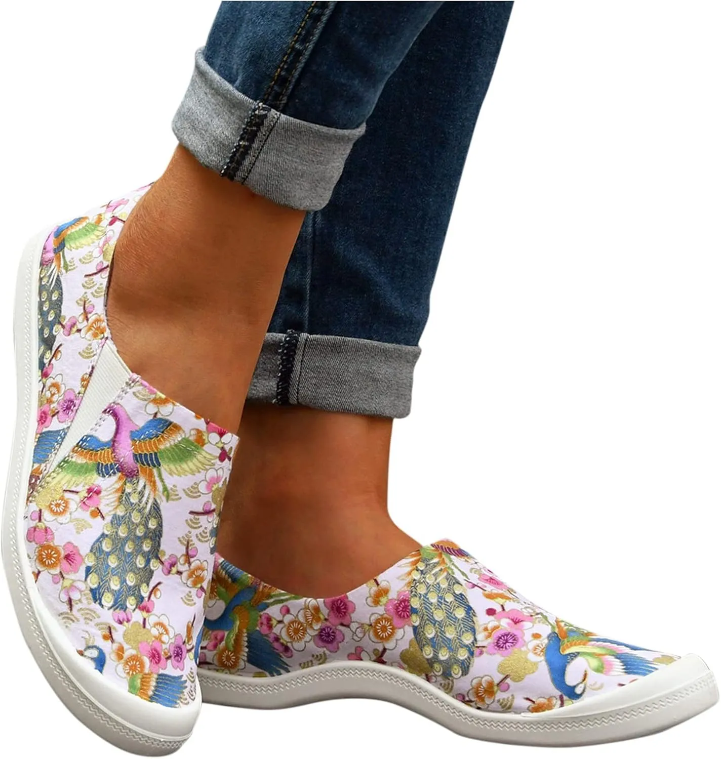 Slip on Tennis Shoes Women Womens Go Walk Ultra Impeccable Walking Shoe Nonslip Gym Sneakers for Women