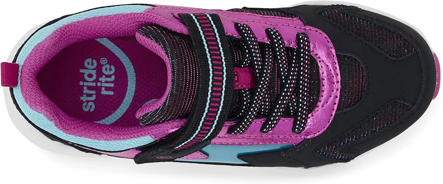 Stride Rite Unisex-Child Lighted Cosmic-Adapt Sneaker
