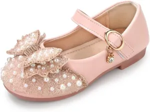 Toddler Girls Mary Jane Princess Ballet Flats Shoes School Party Dress Shoes