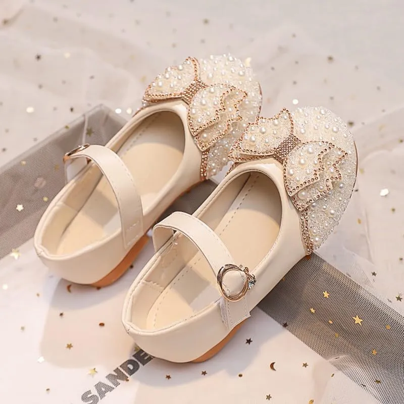 Toddler Girls Mary Jane Princess Ballet Flats Shoes School Party Dress Shoes