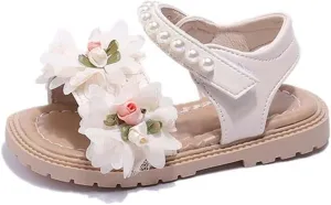Toddler Little Girls Breathable Sandals Summer Dress Soft Soled Water Shoes For Girl Open Toe Outdoor Flat