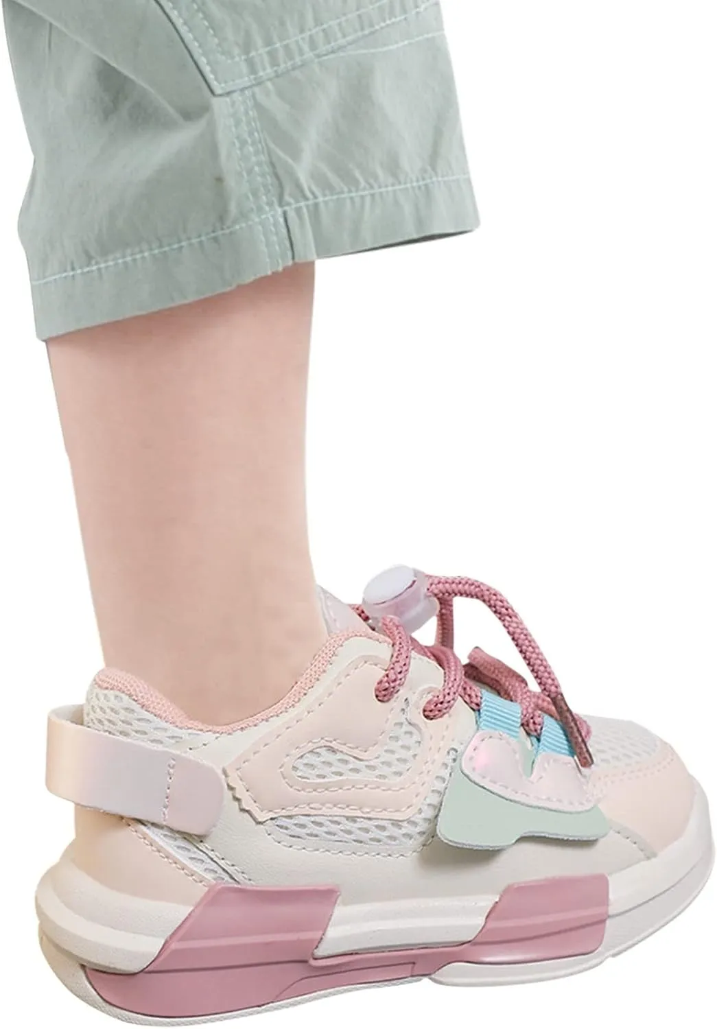 Toddler Mesh Breathable Sneaker Lace-Up Baby Infant First Walking Sport Shoes Baby Boys Outdoor Non Slip Fashion Shoes