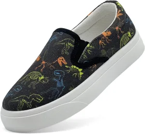 Unisex Canvas Sneakers Comfortable Breathable Casual Toddler Shoes Non-Slip Toddler Girl Sneakers