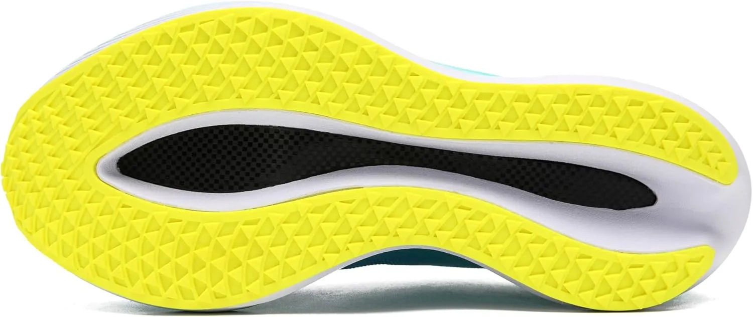 Winter Leisure Sports Jogging mesh Full Palm Carbon Plate Running Shoes, Lightweight Cushioning Racing Training Shoes for Men and Women