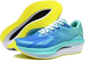 Winter Leisure Sports Jogging mesh Full Palm Carbon Plate Running Shoes, Lightweight Cushioning Racing Training Shoes for Men and Women