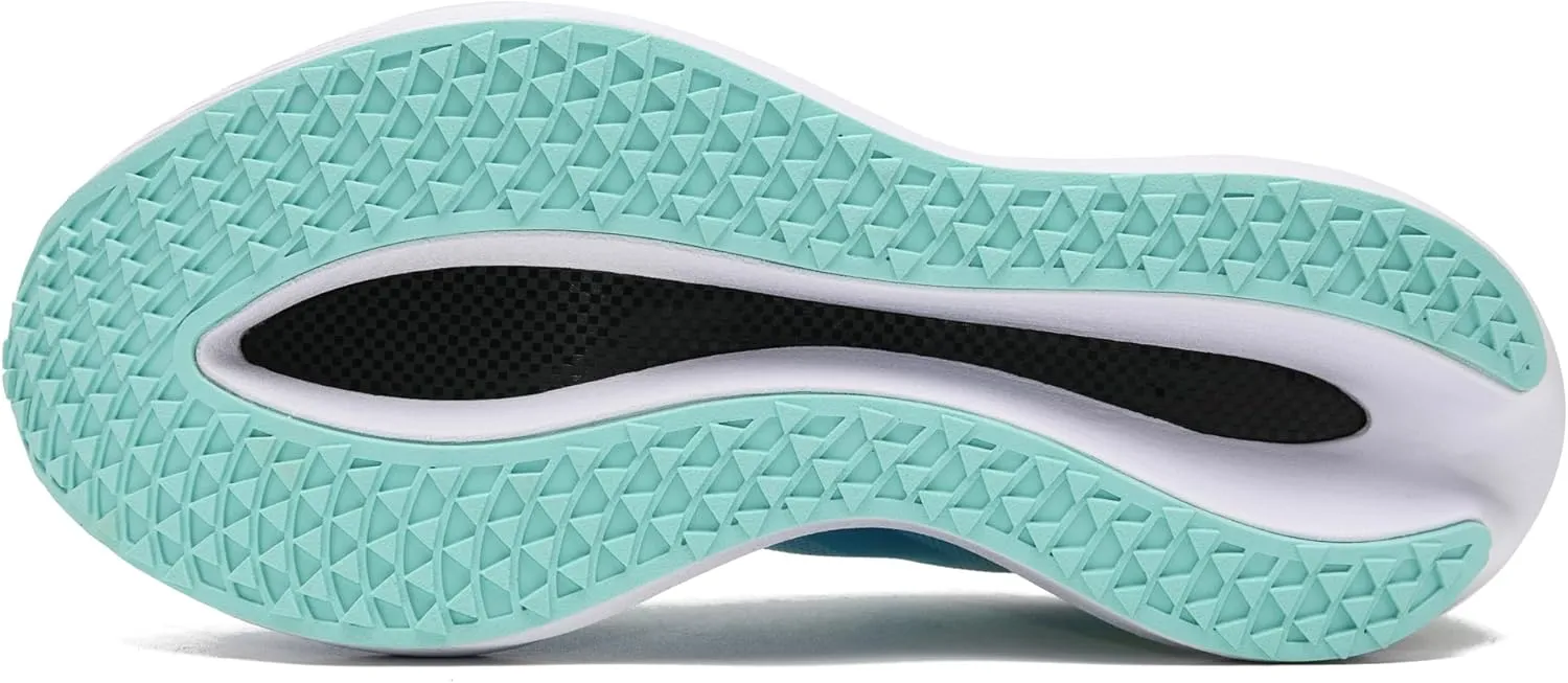 Winter Leisure Sports Jogging mesh Full Palm Carbon Plate Running Shoes, Lightweight Cushioning Racing Training Shoes for Men and Women