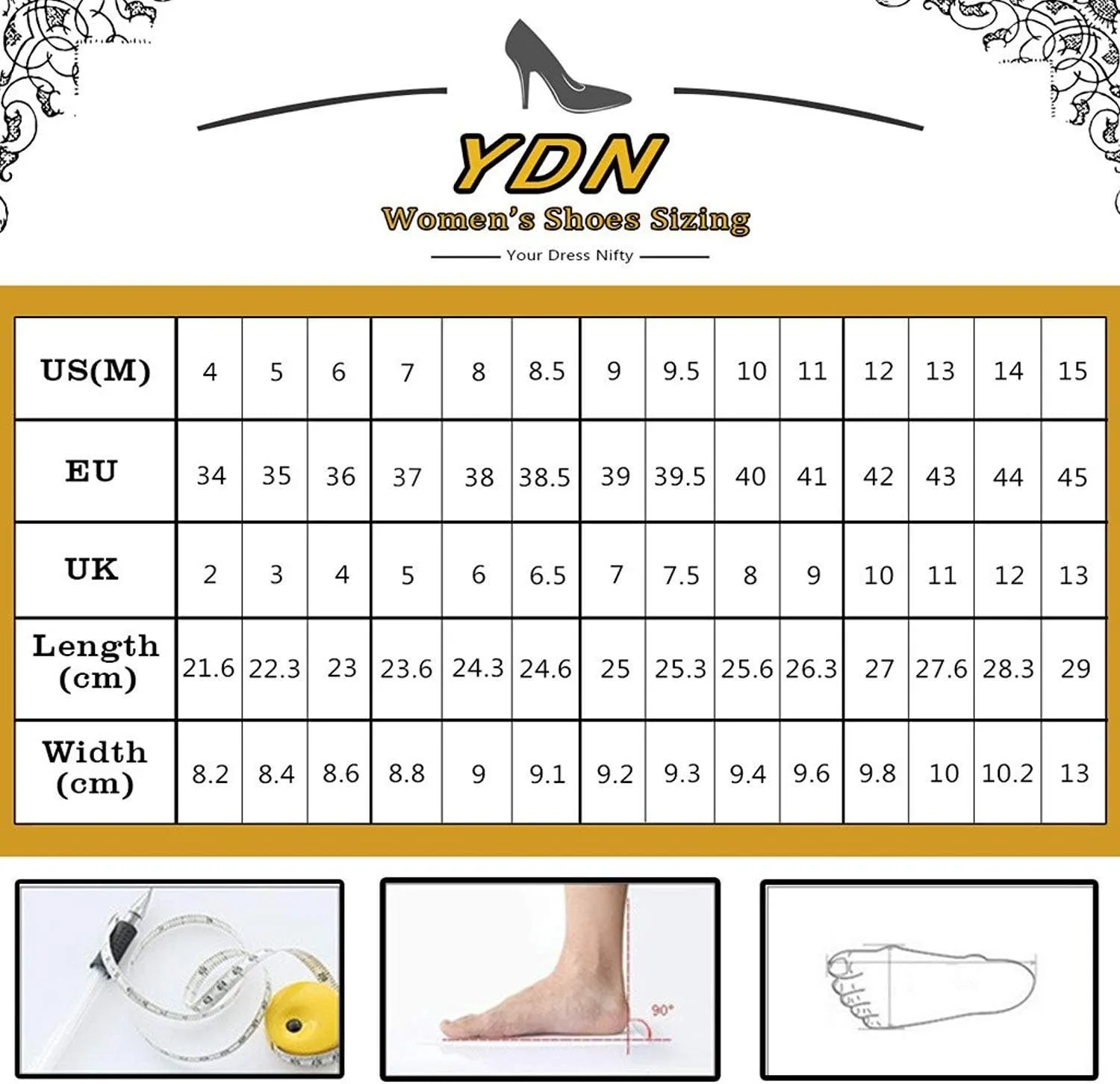 YDN Women Over-The-Knee Boots Comfy Zipper Medium Chunky Heels Closed Point Toe Fancy Pull On Business Shoes